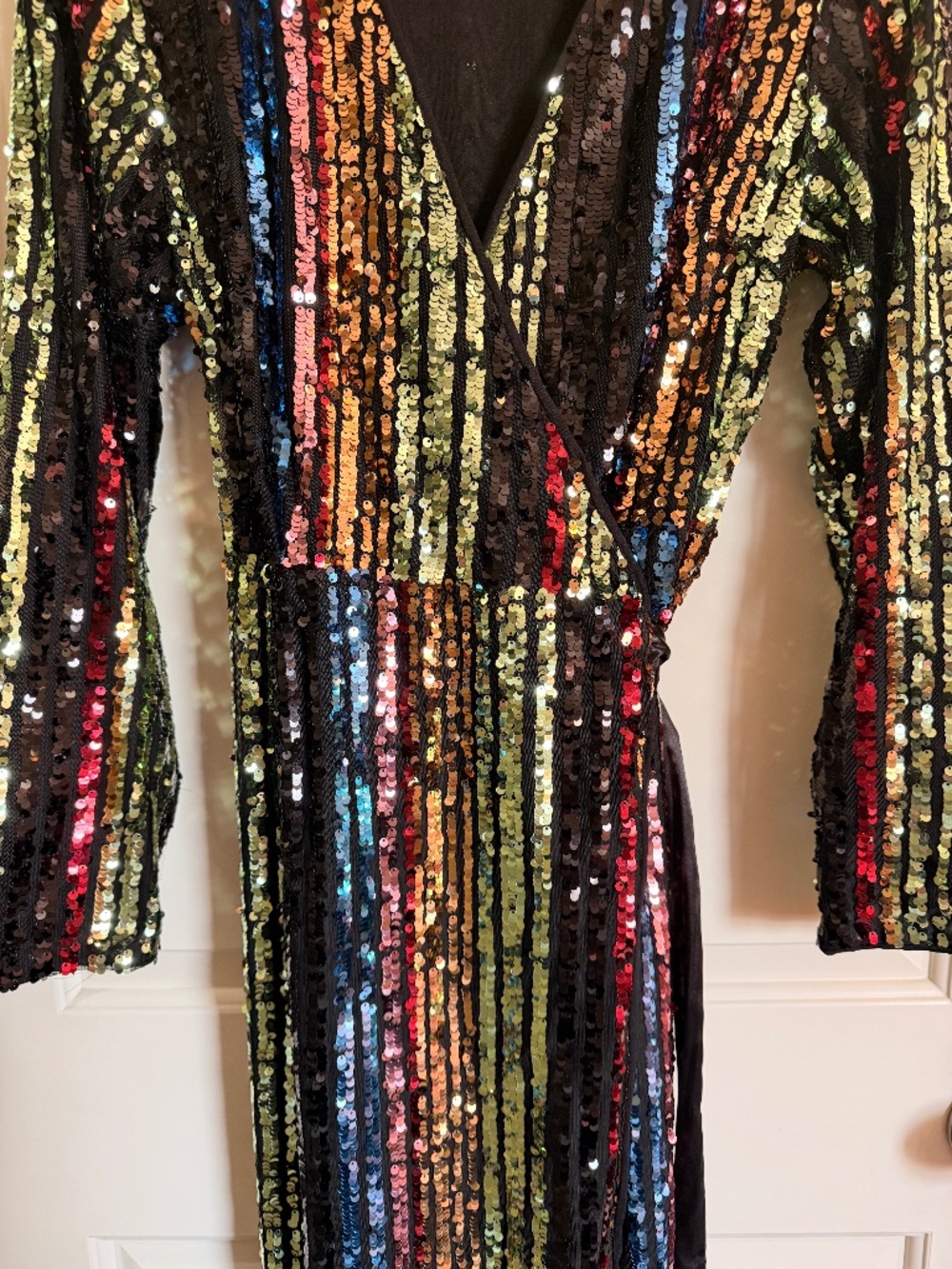 Multicolor Sequin Dress or Wrap